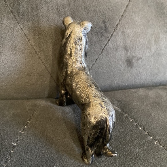 Vintage Metal Collie Dog Figurine - Picture 4 of 6